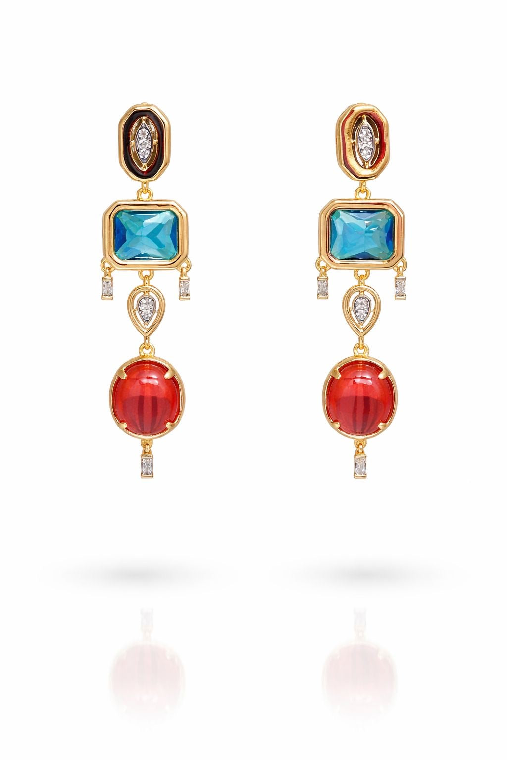 Trio Bianca Earrings