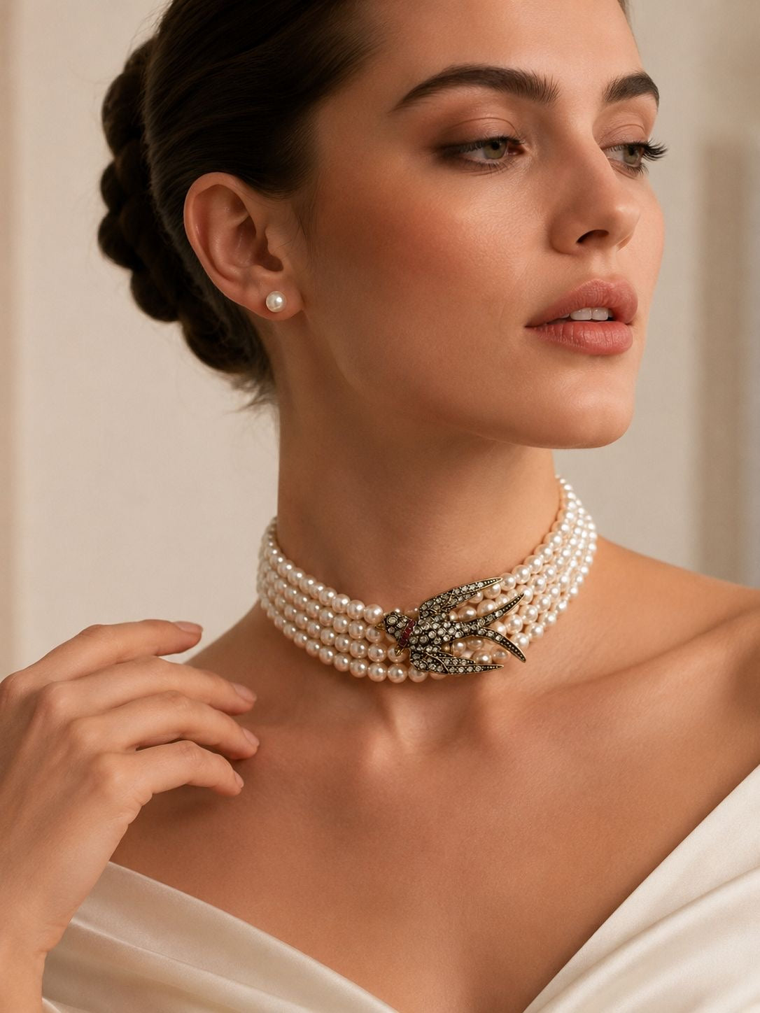 Bird Chocker Necklace