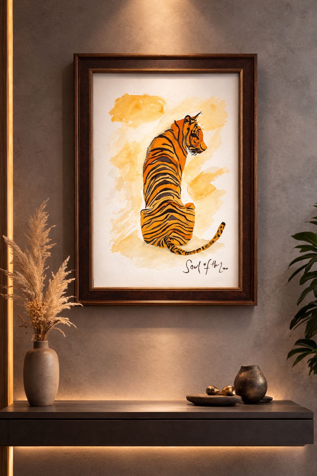 Suluboya Tablo “the tiger”