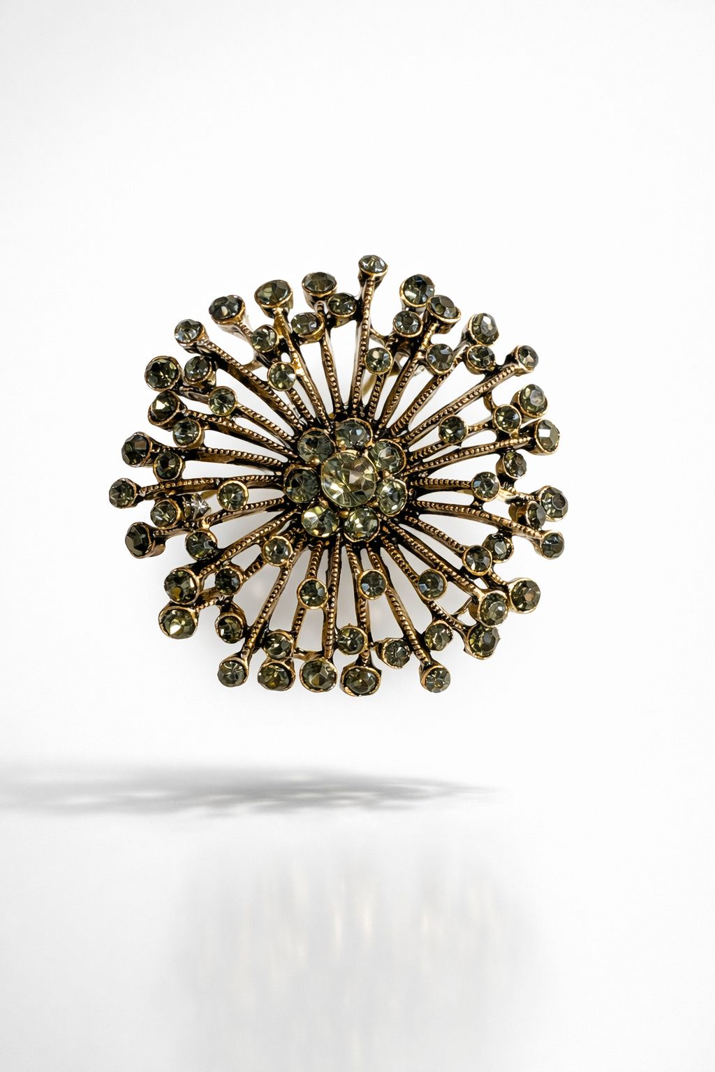 The Grey Sun Brooch