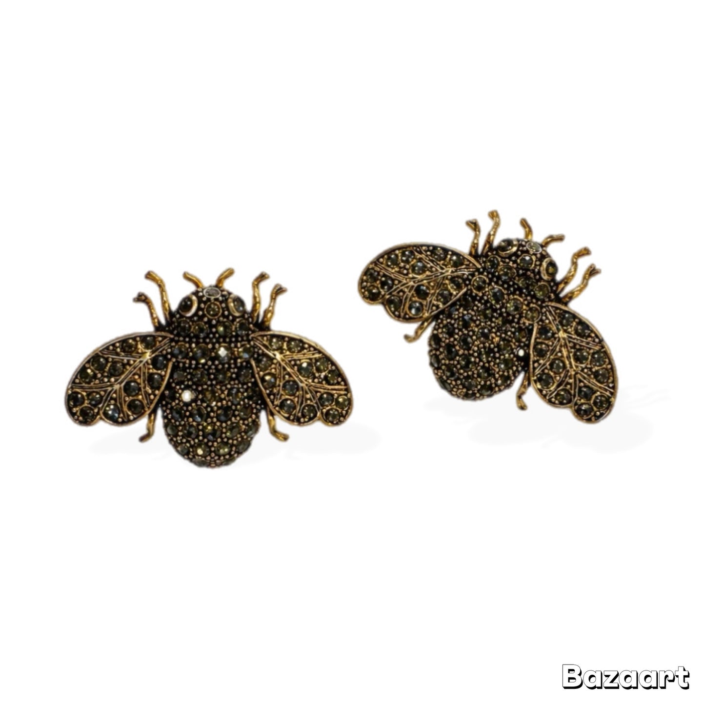 Miss Black Fly Earrings