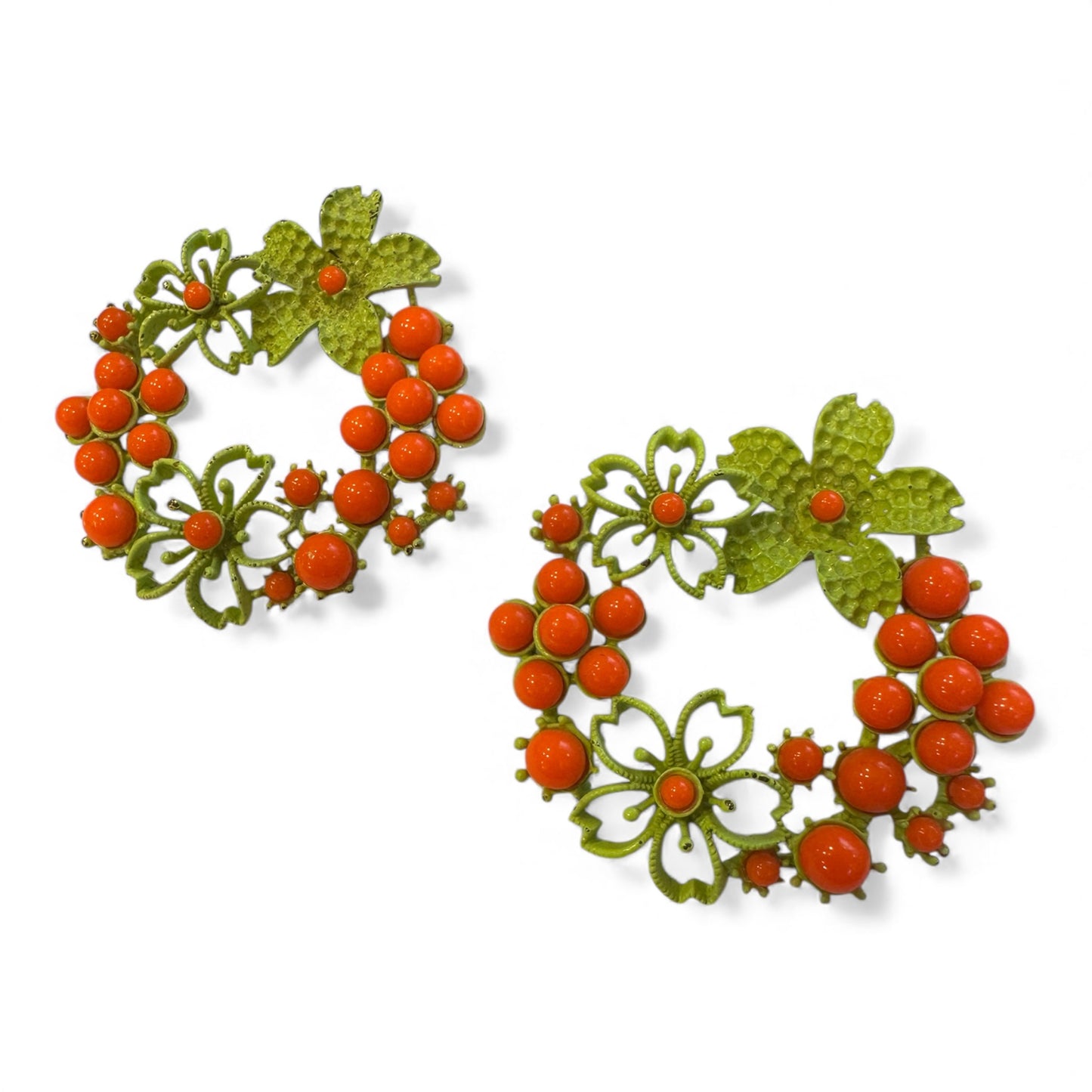 Bahçe Neon Küpeler