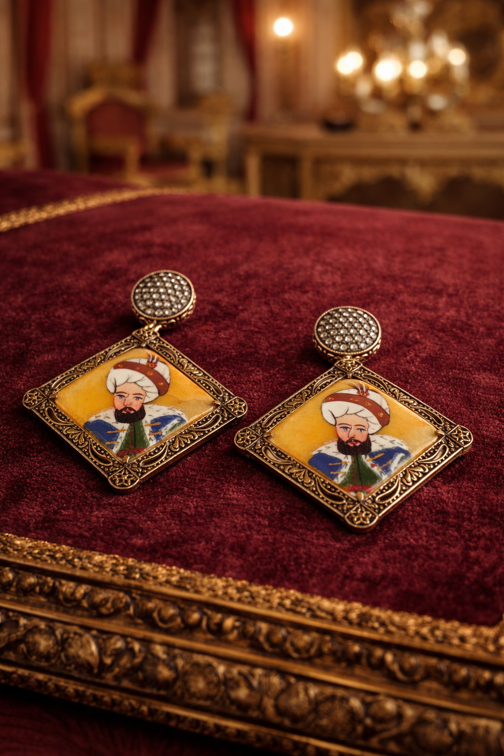 Sofia's Zoo Fatih Sultan Mehmed Hand-made Earrings