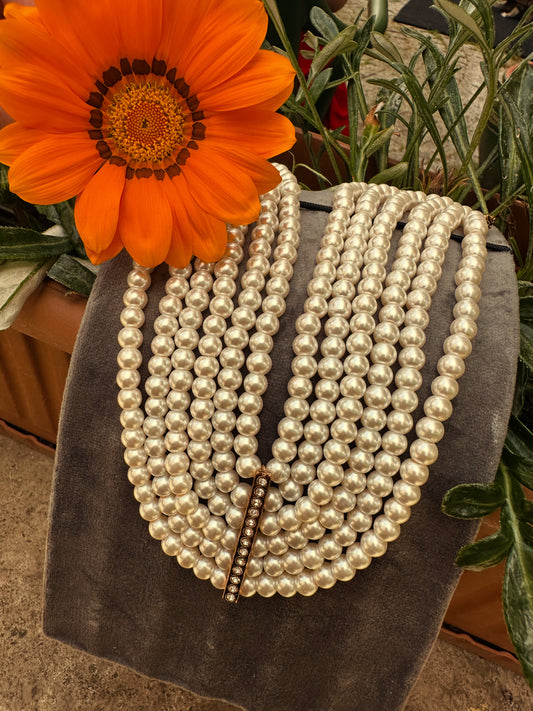 Pearl Chocker Necklace