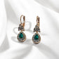 Muse Green Earrings