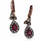 Muse Red Earrings
