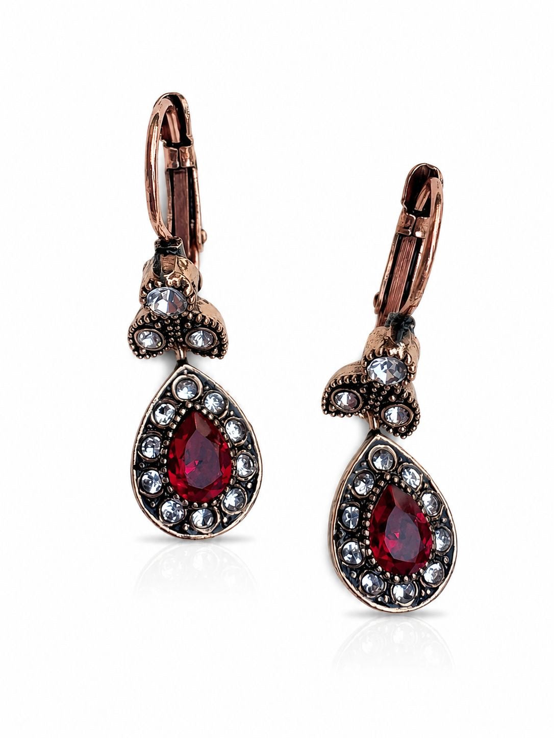 Muse Red Earrings