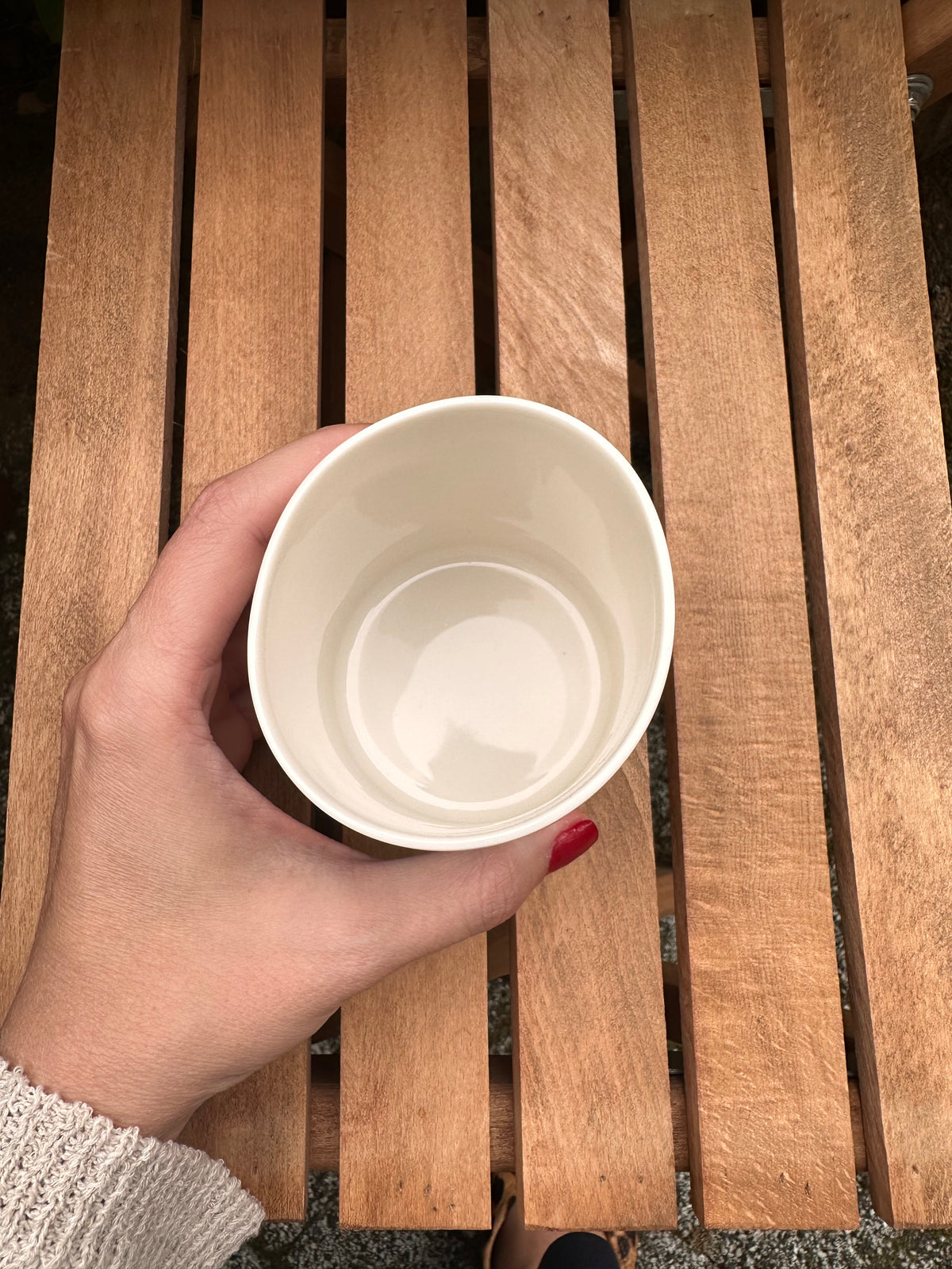 Kaplumbağa Limoges Porselen El Yapımı Kupa