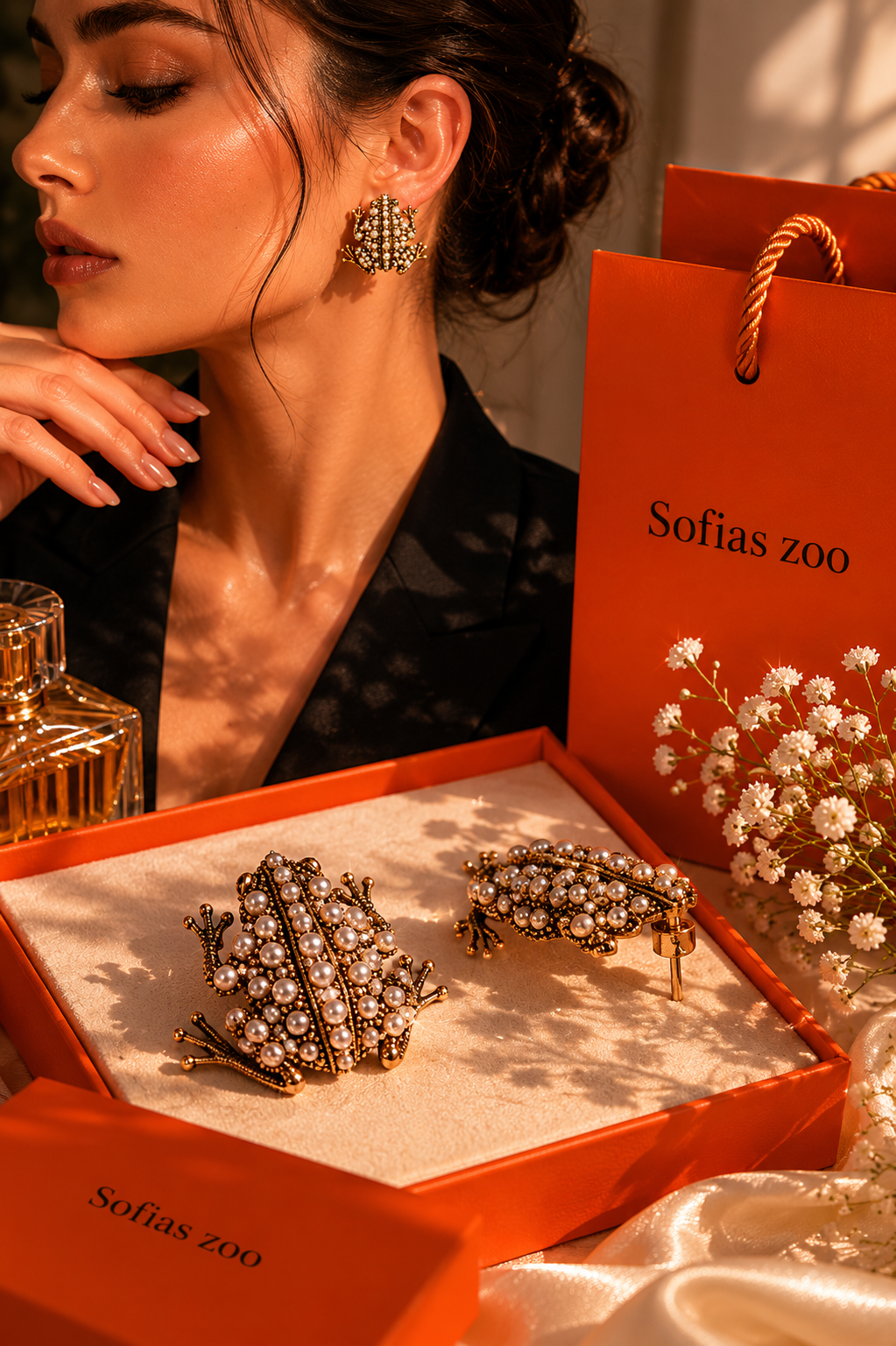 Frog Earrings