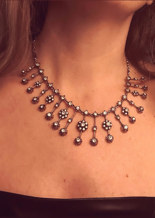 Sibil Elmas Kesim Kolye 