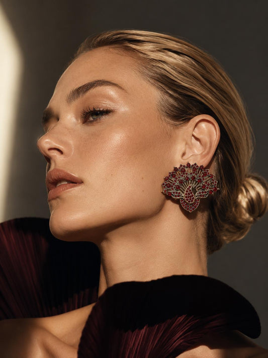 Peacock Earrings