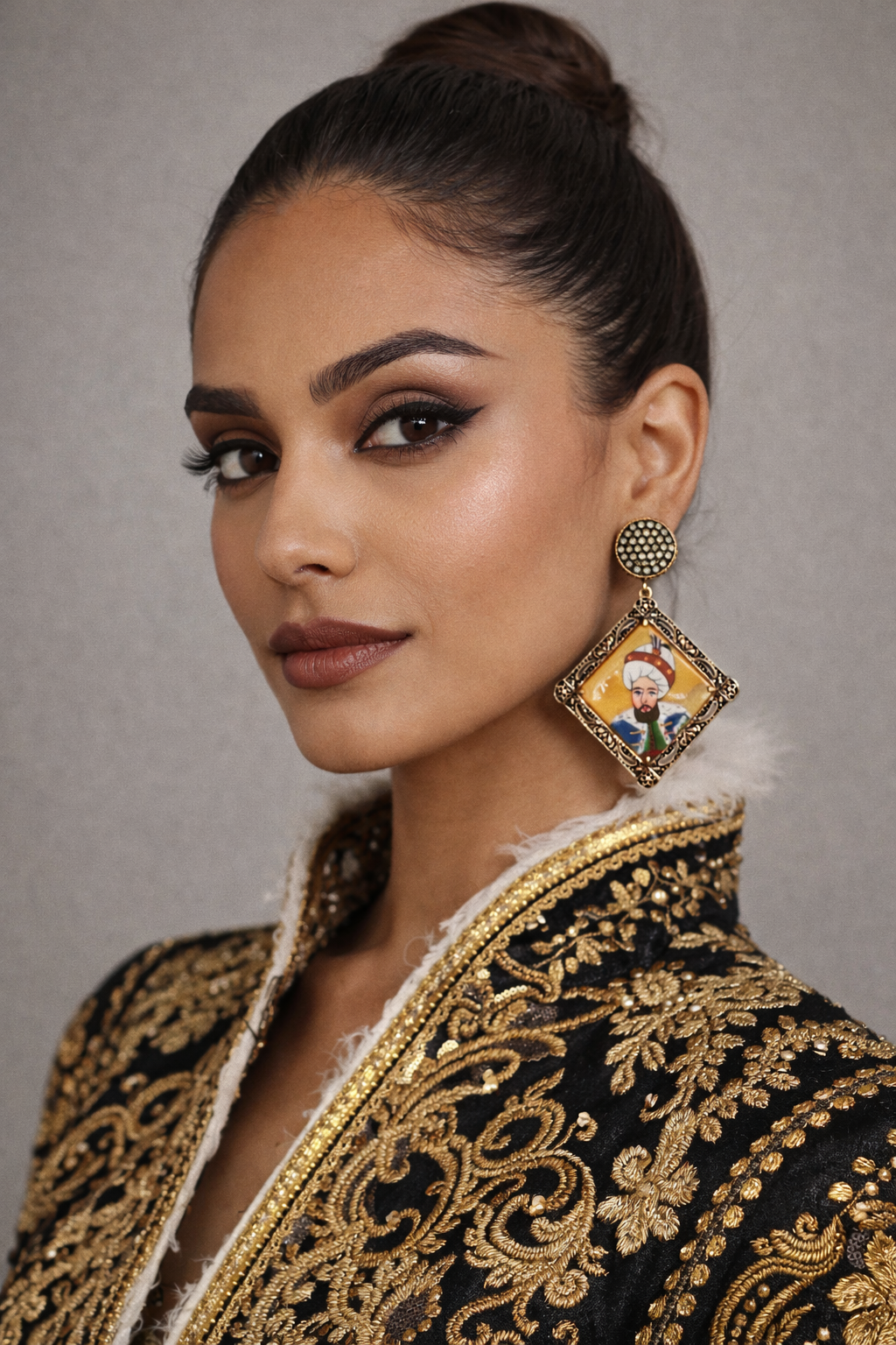 Sofia's Zoo Fatih Sultan Mehmed Hand-made Earrings