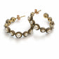 Antique Hoop Pearl Earrings