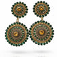 Harmonie Green Earrings