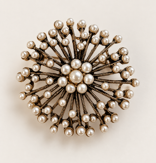 İnci Brooch