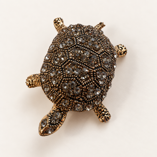 Kaplumbağa Brooch