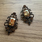 Mirror Yellow Earrings