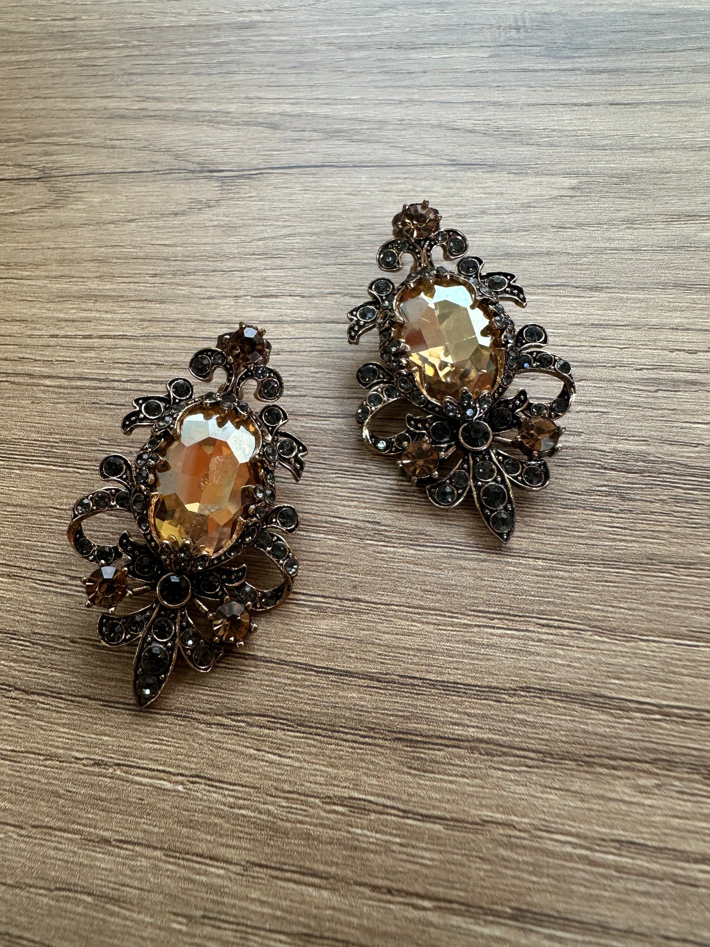 Mirror Yellow Earrings
