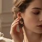 Mirror Yellow Earrings