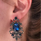 Mirror Blue Earrings