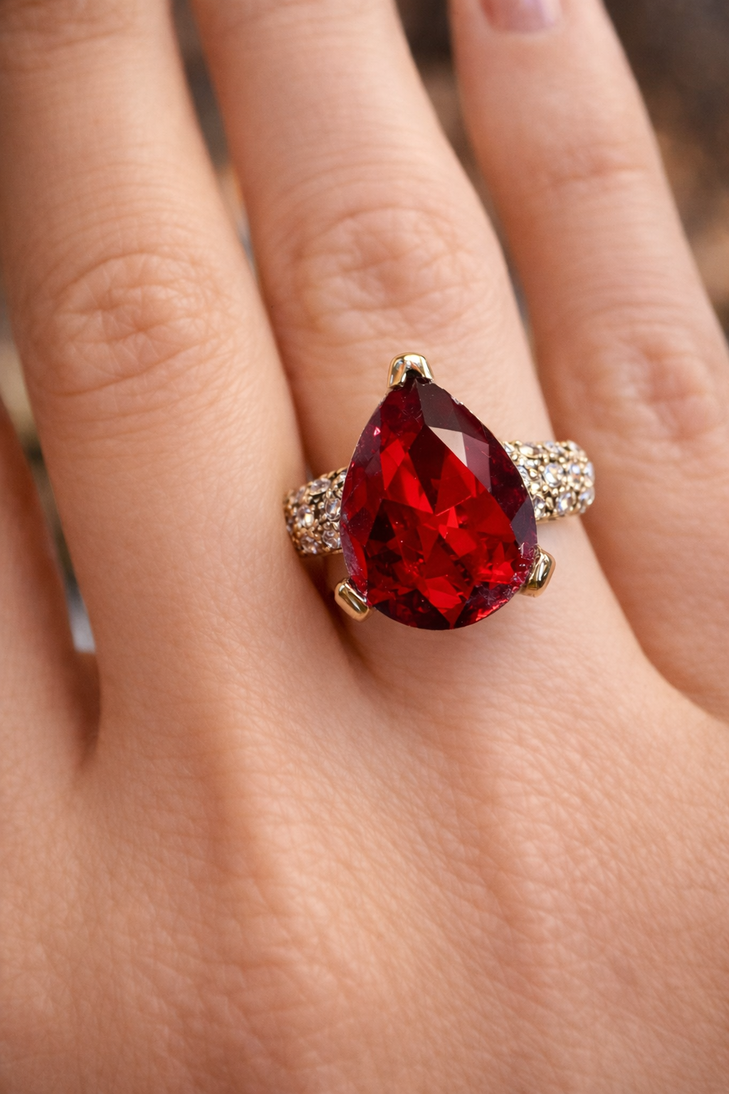 Ring Red Drop