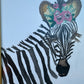 Suluboya Tablo “zebra”